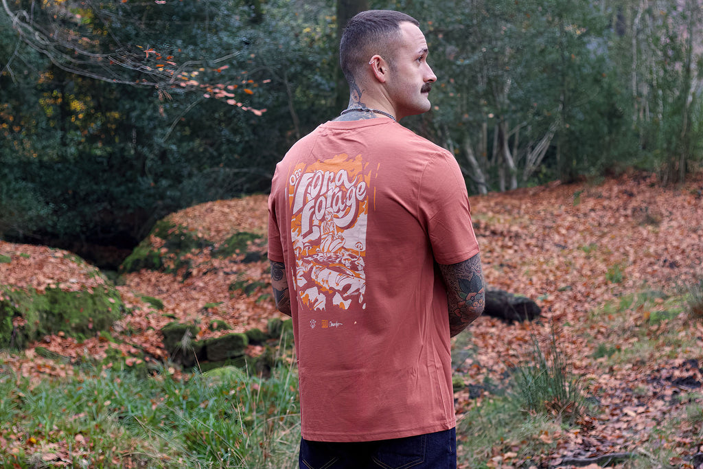 Off for a Forage Otso X Oliver Lancaster Collab Organic Cotton T-Shirt image 5