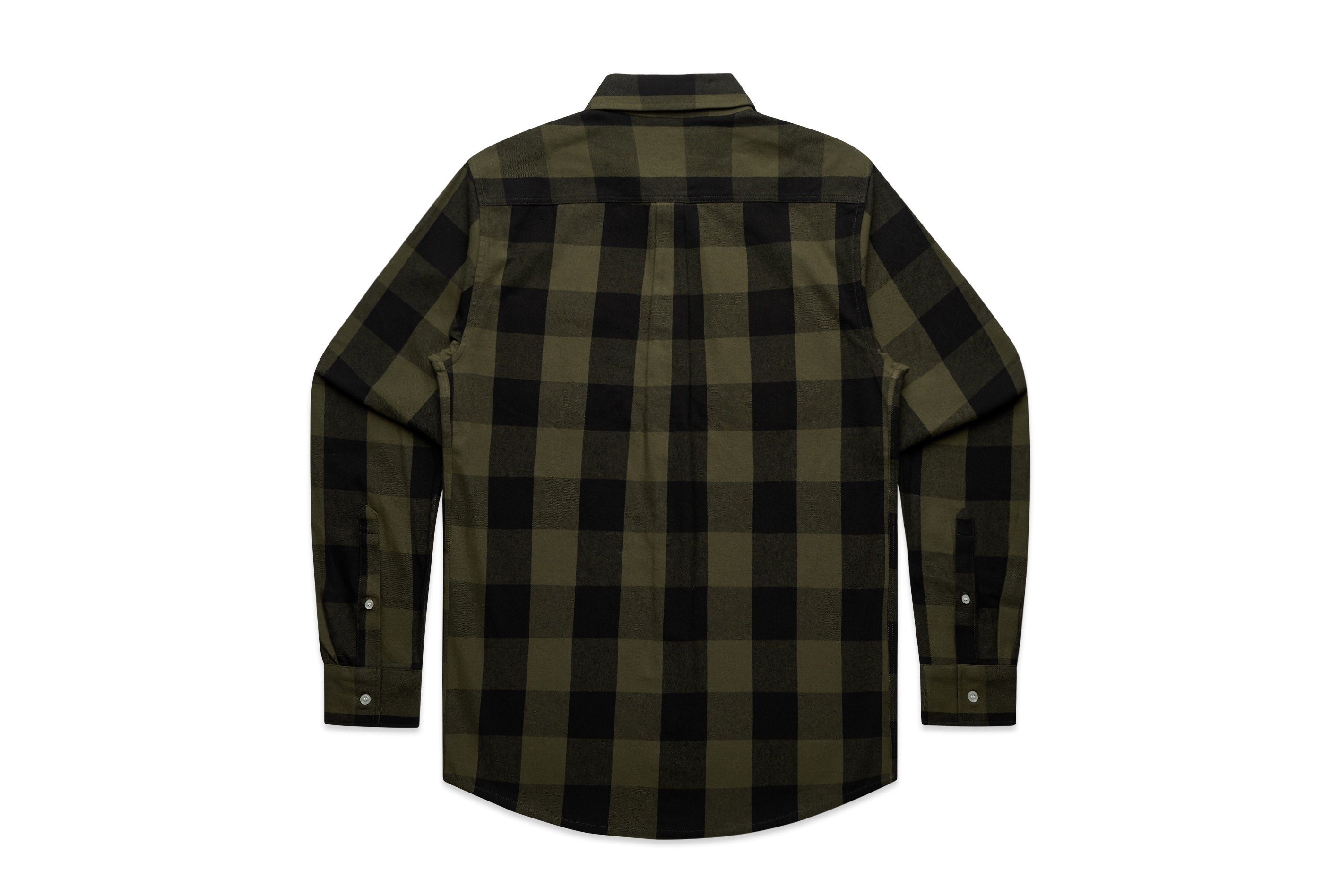 Otso Forest & Black Check Cotton Flannel Shirt image 1