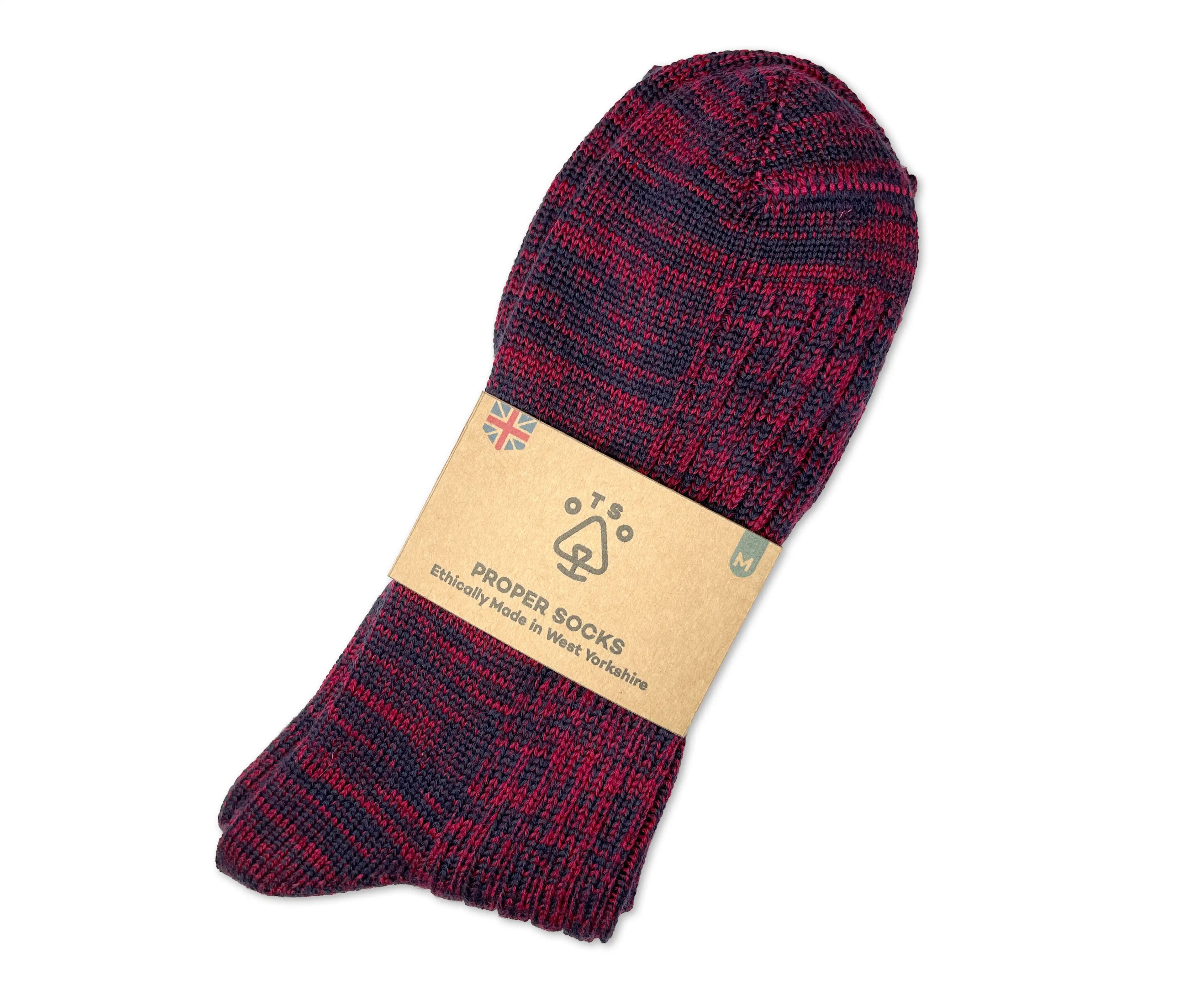 Otso Proper Socks - Damson Jam image 0