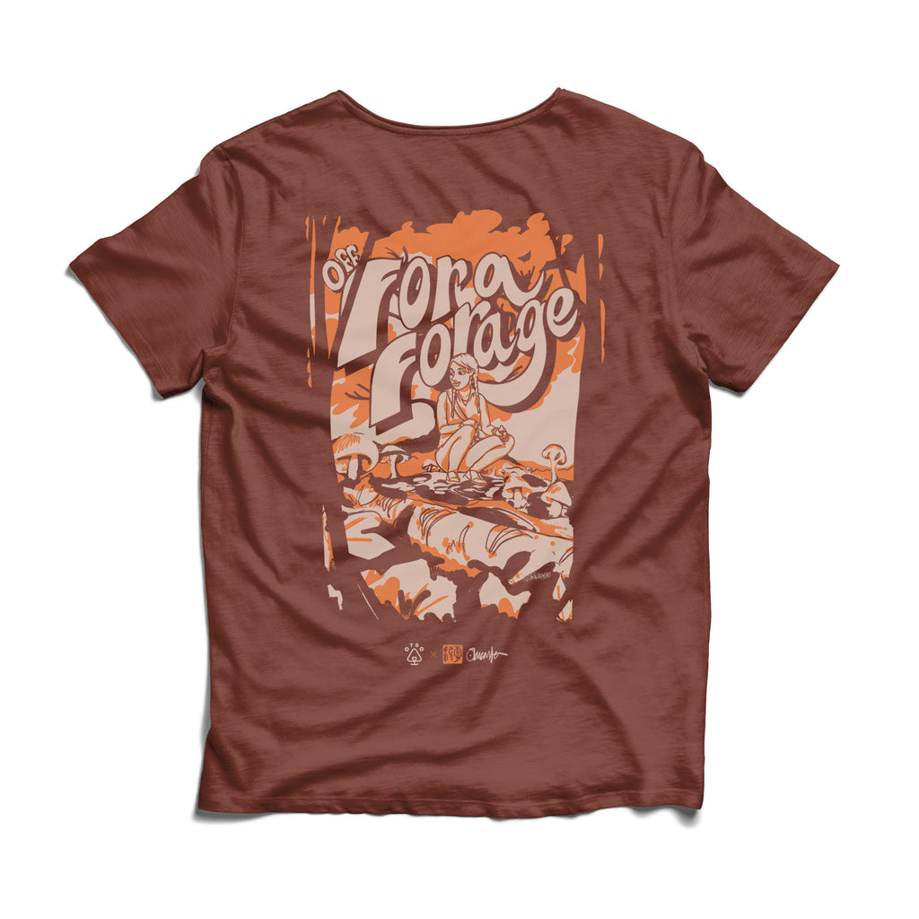 Off for a Forage Otso X Oliver Lancaster Collab Organic Cotton T-Shirt image 0