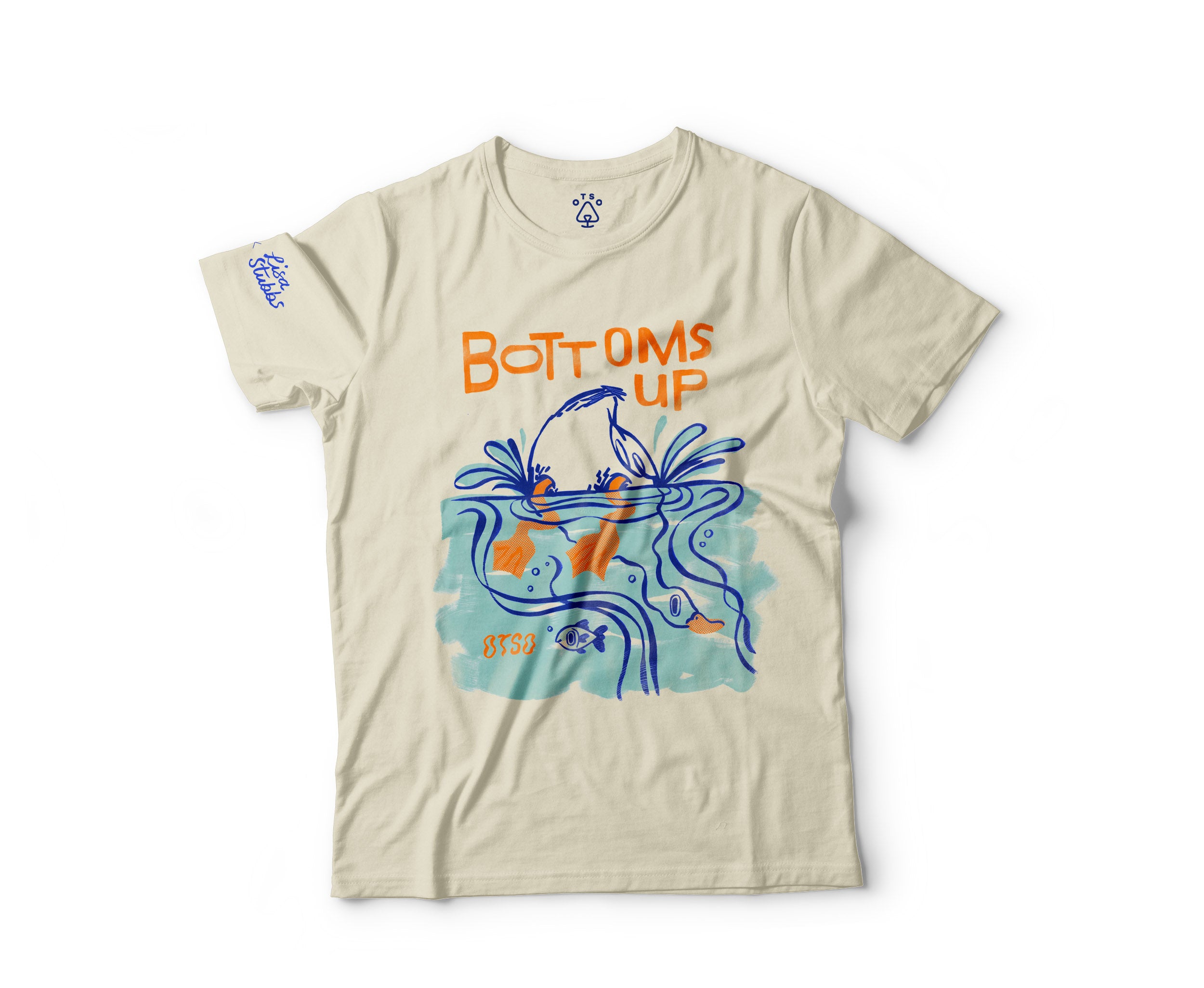 Bottoms Up - Otso X Lisa Stubbs Organic Cotton T-Shirt image 0
