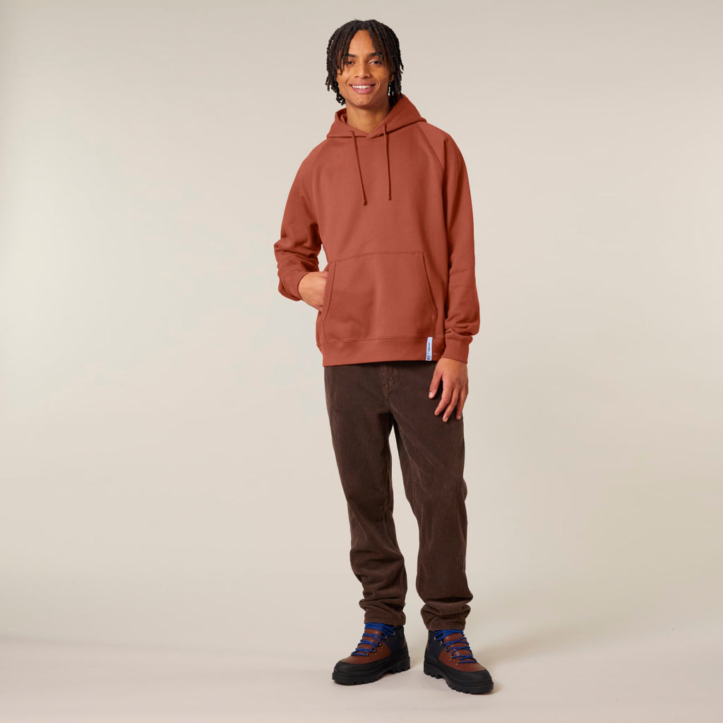Rust Organic Cotton Relax Fit Hoody image 2