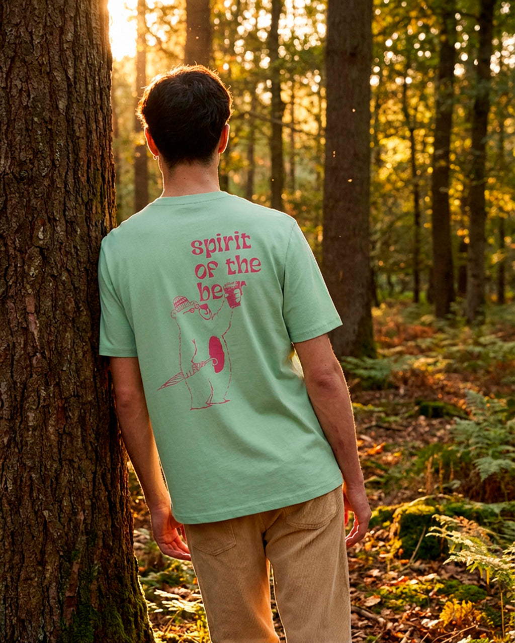 Spirit of the Be*r: Otso x Zapato Collab Mint & Raspberry image 2