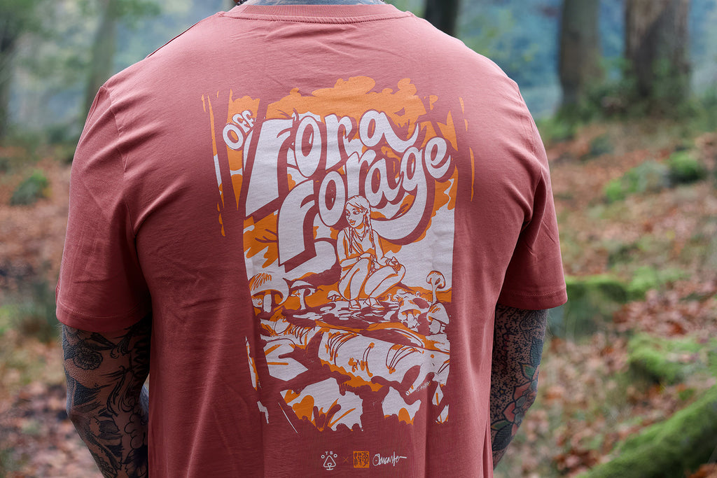 Off for a Forage Otso X Oliver Lancaster Collab Organic Cotton T-Shirt image 2
