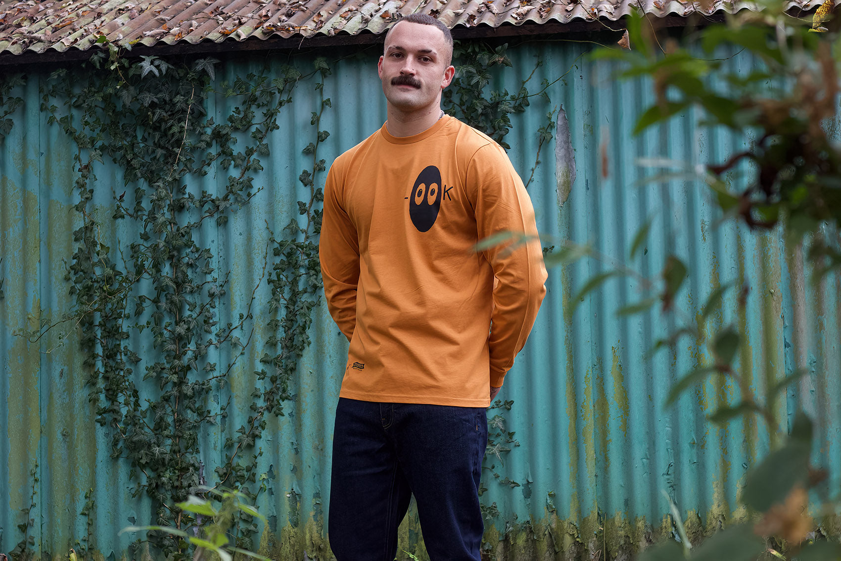Look and Discover: Godspeed Customs X Otso | Organic Cotton Long Sleeve T-Shirt image 2