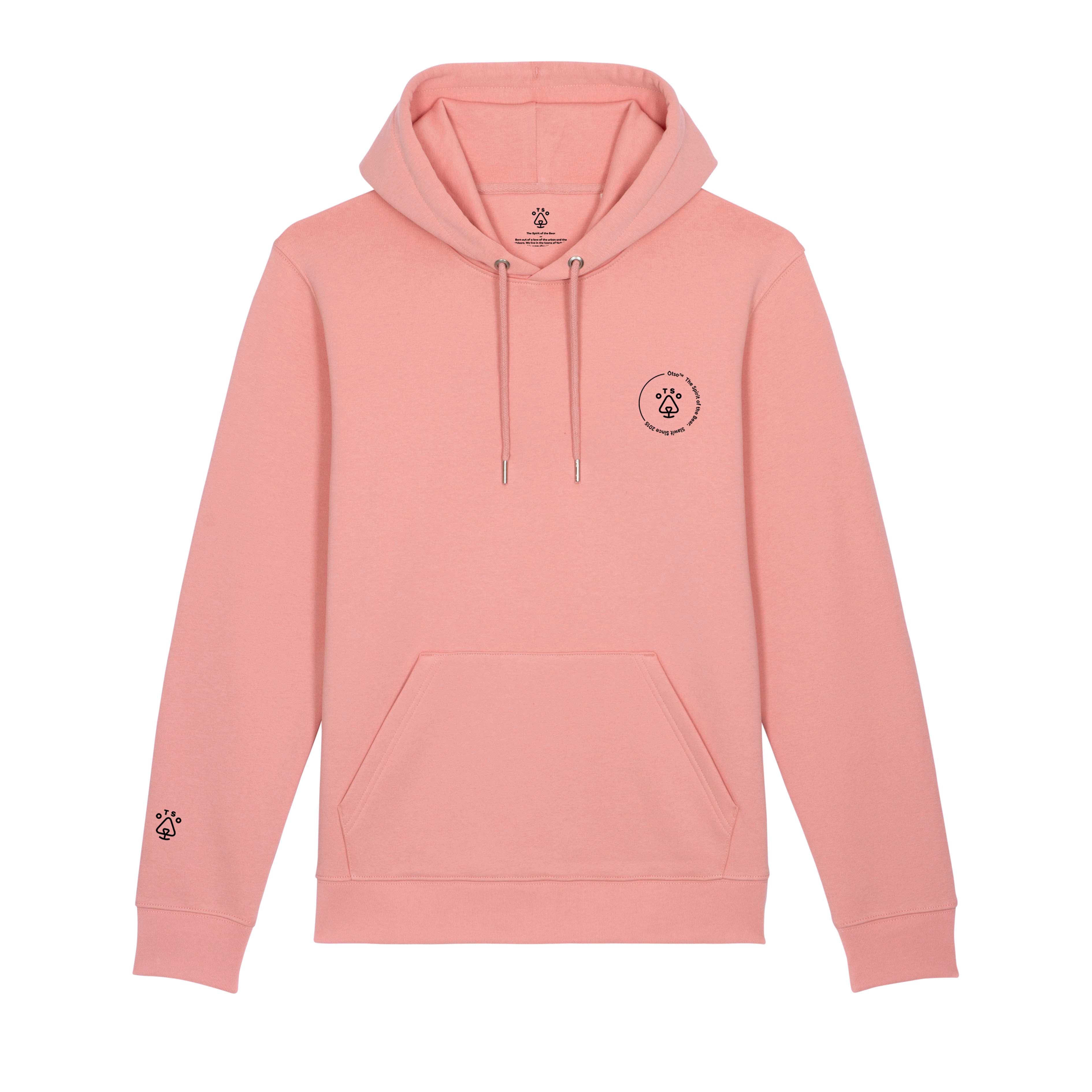 Salmon Organic Cotton Pull Over Hoody image 0