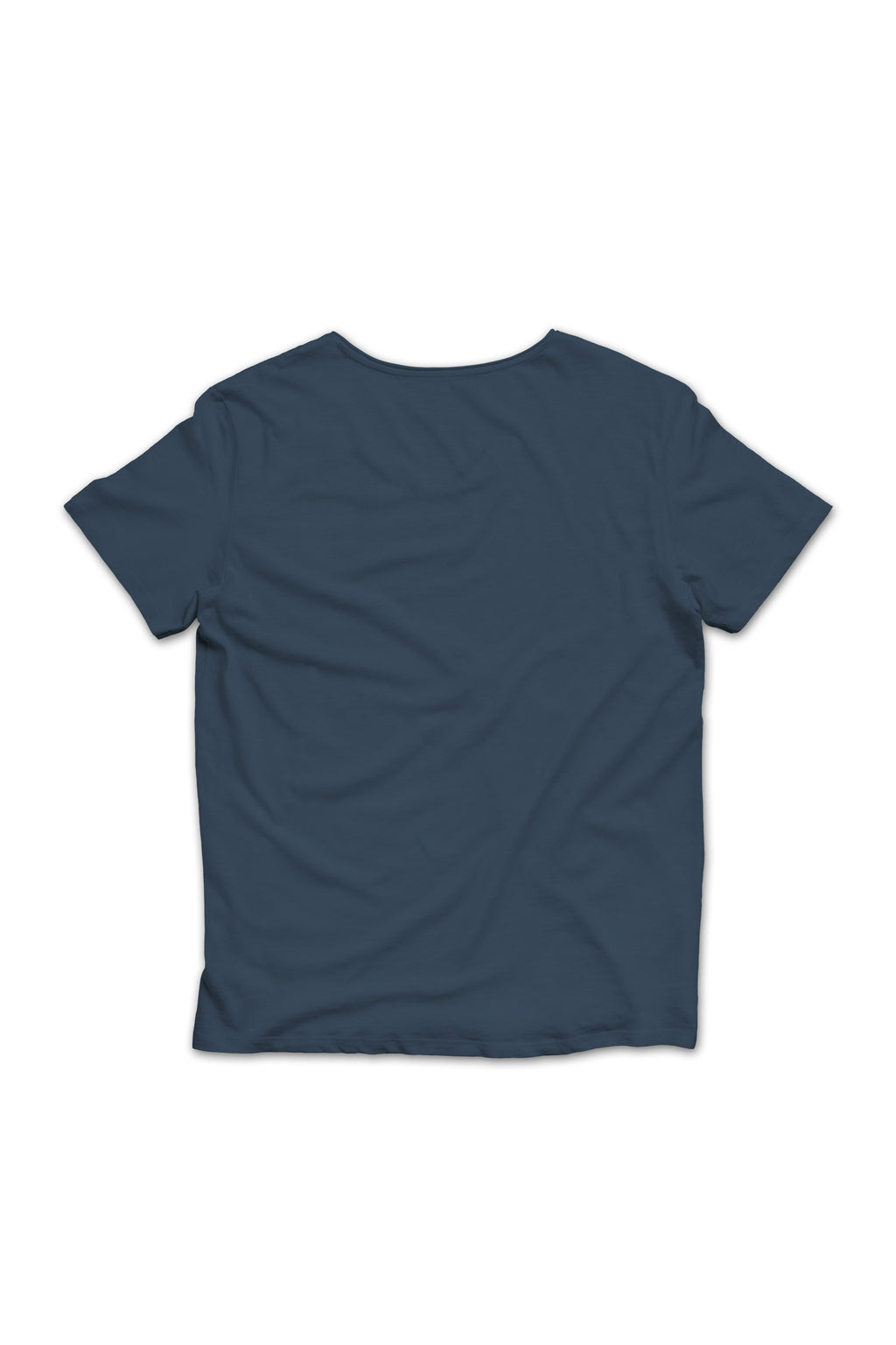 Otso Bear Faced Organic Cotton T-shirt: Deep Teal and Metallic Copper