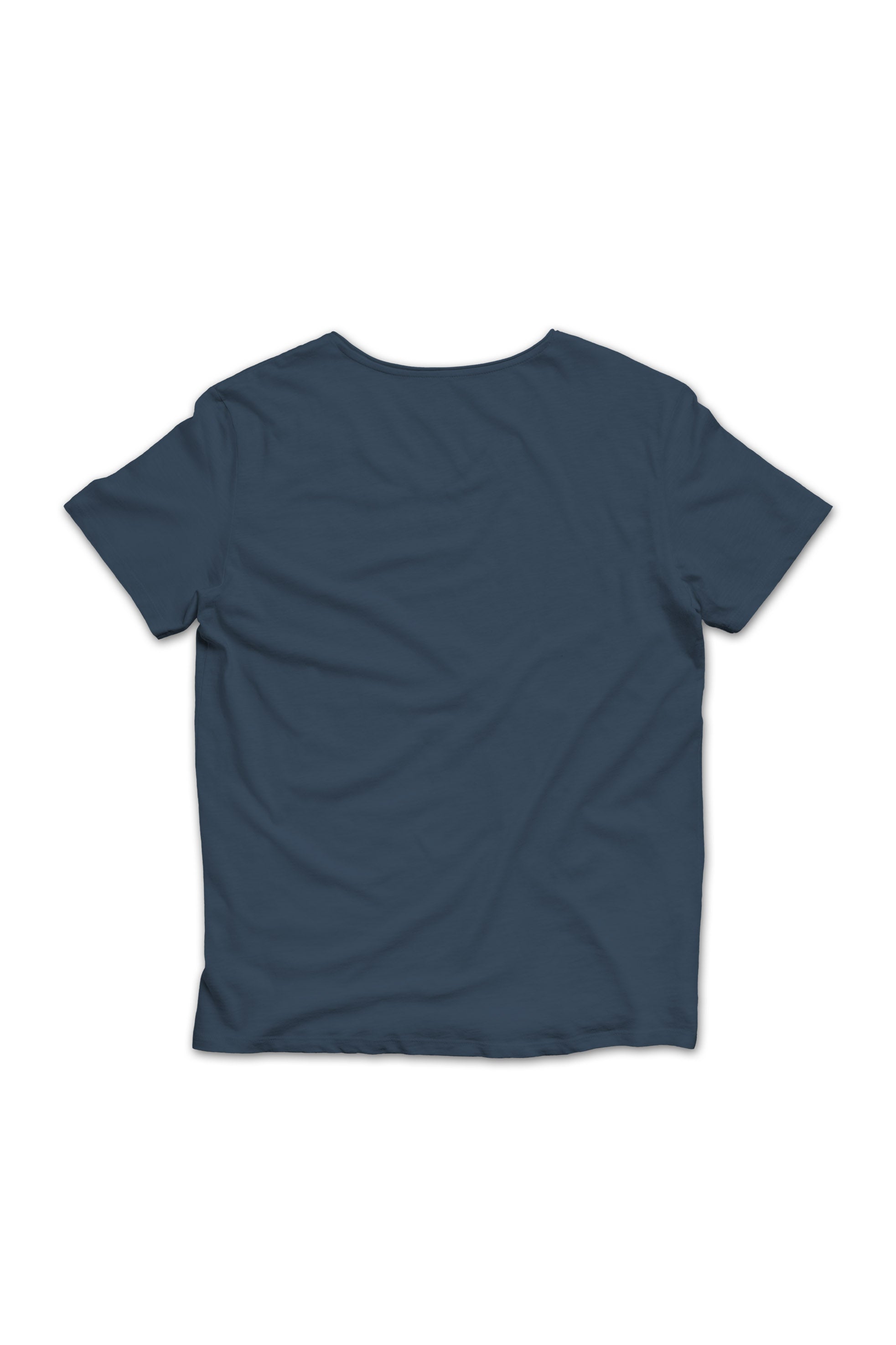 Otso Bear Faced Organic Cotton T-shirt: Deep Teal and Metallic Copper