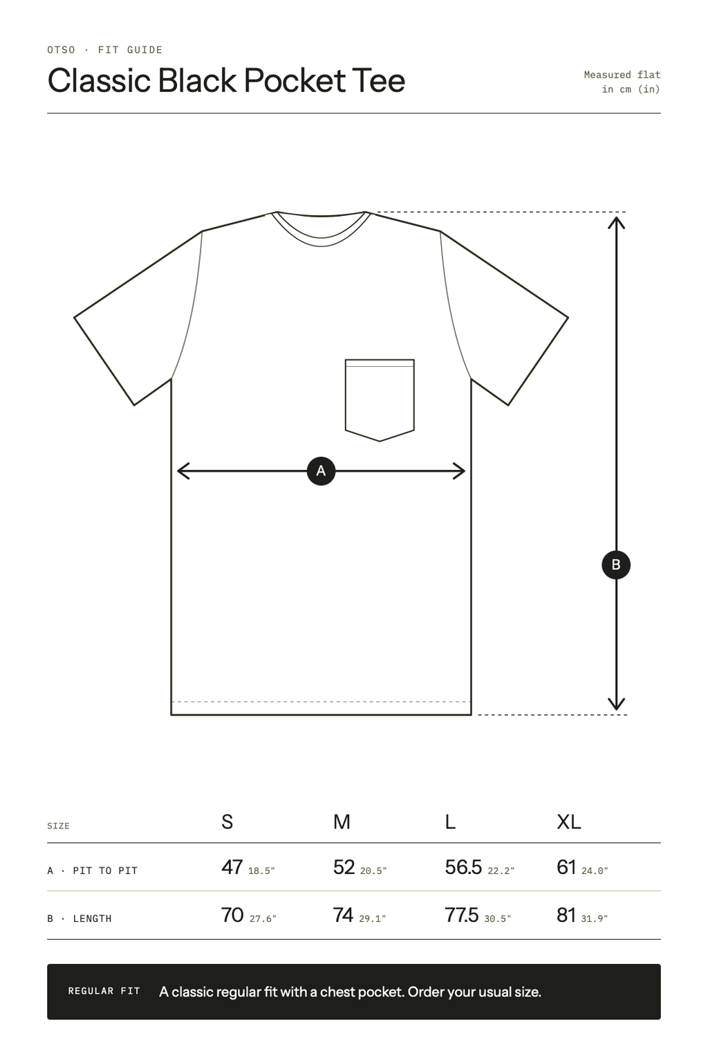 Otso Classic White Pocket T-Shirt