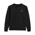 Otso Black Organic Cotton Long Sleeve T-Shirt