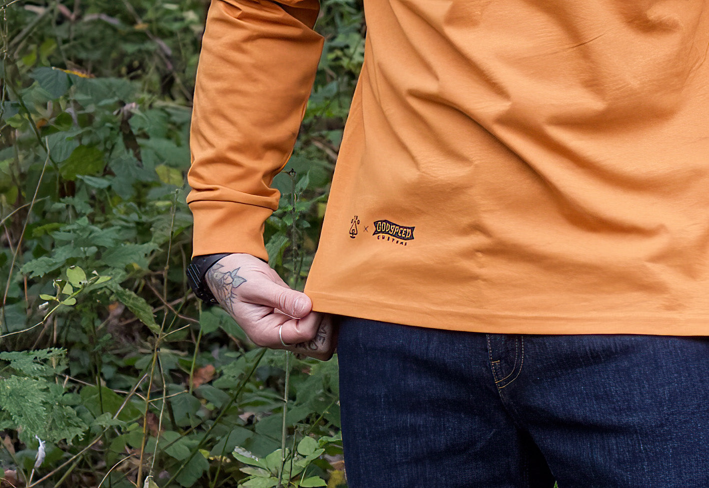 Look and Discover: Godspeed Customs X Otso | Organic Cotton Long Sleeve T-Shirt image 3