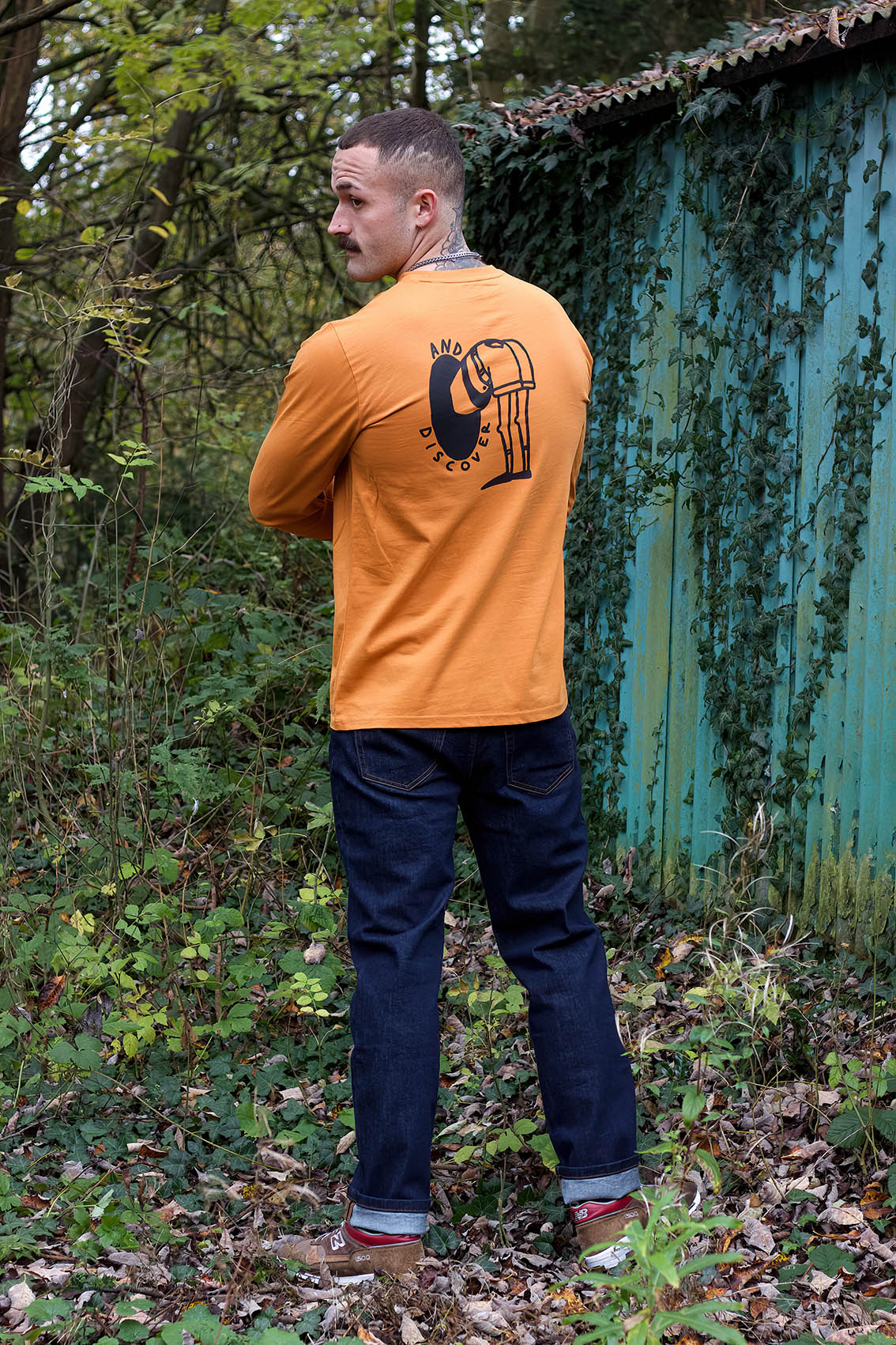 Look and Discover: Godspeed Customs X Otso | Organic Cotton Long Sleeve T-Shirt image 4