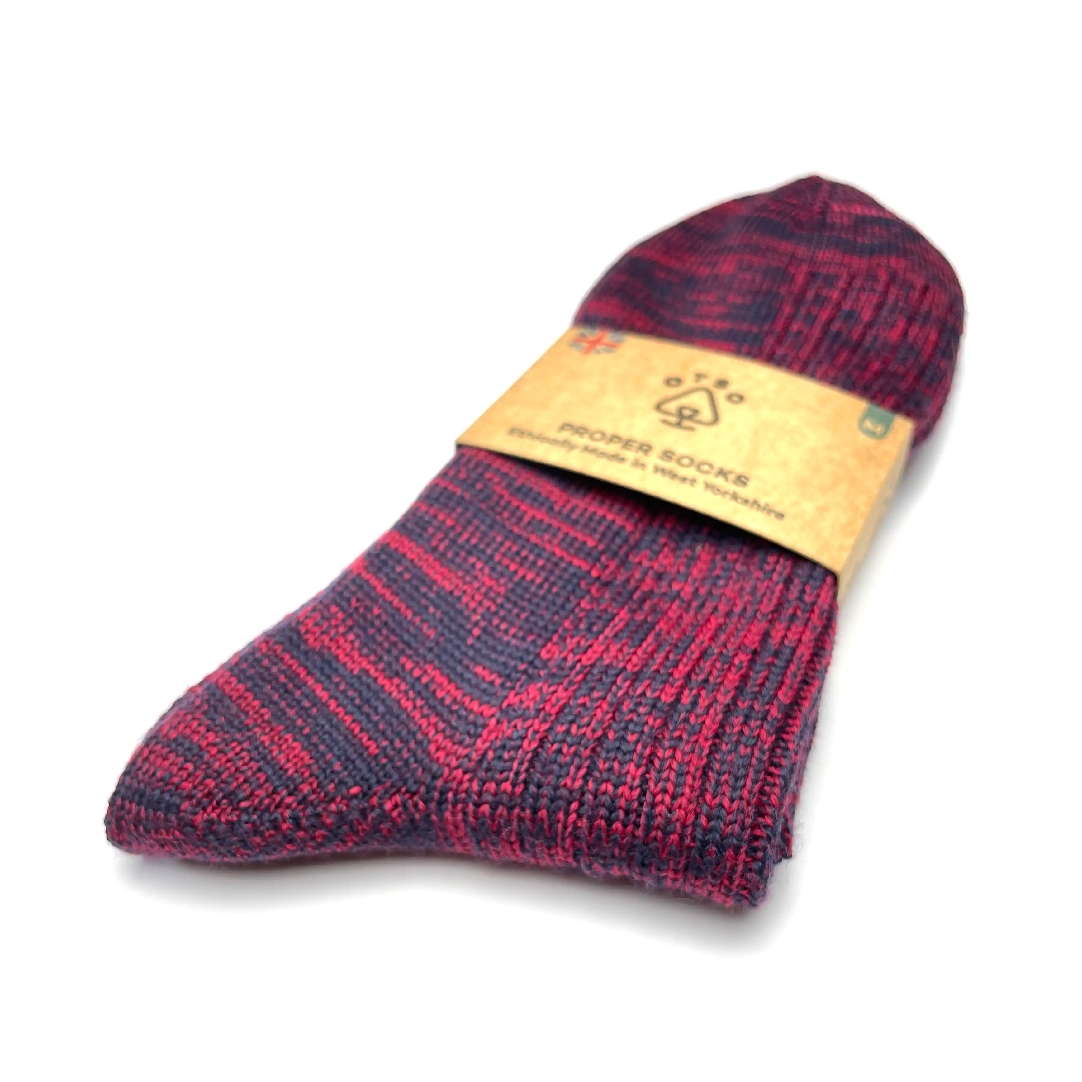Otso Proper Socks - Damson Jam image 1
