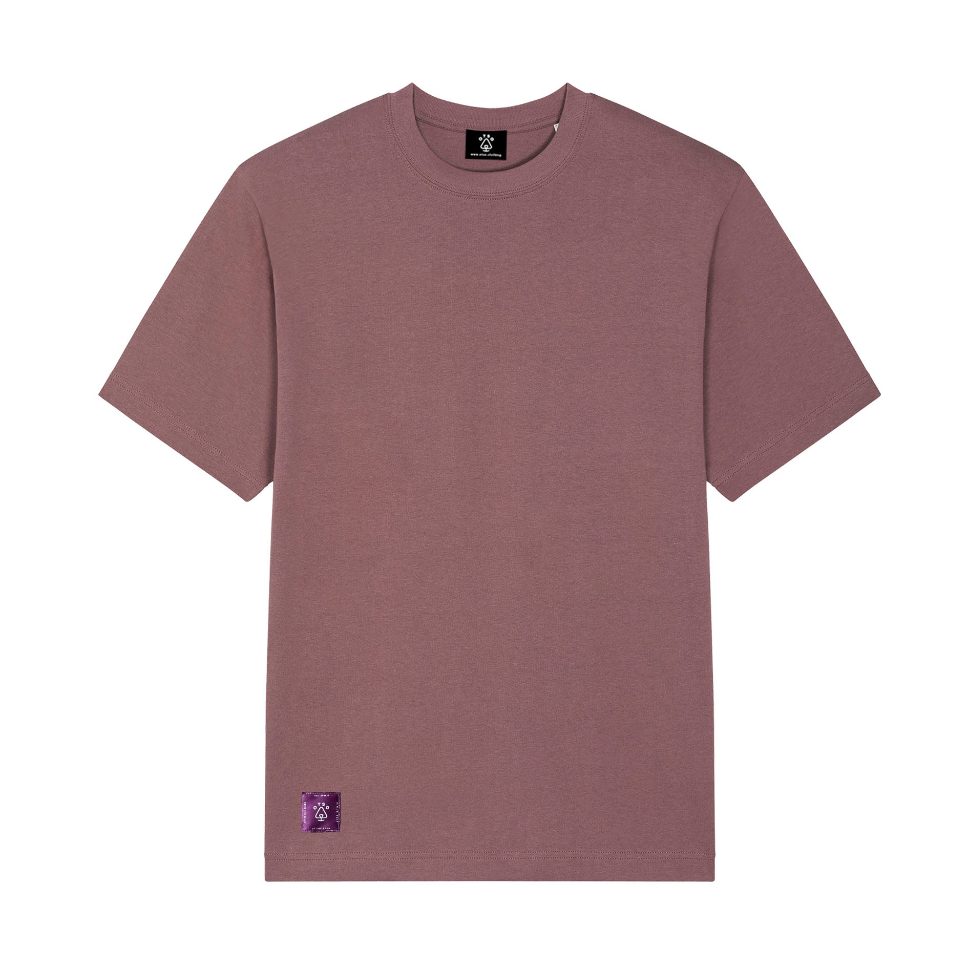 Relax Fit Organic Cotton Iron Clay T-Shirt image 0