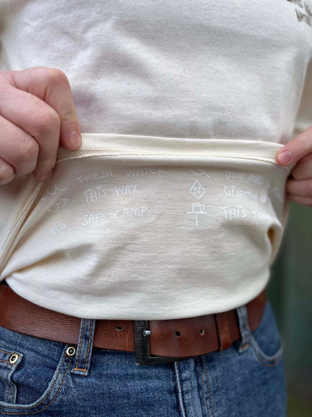 Otso Hobo Code Organic Cotton Long Sleeve - Raw & Rooted image 8