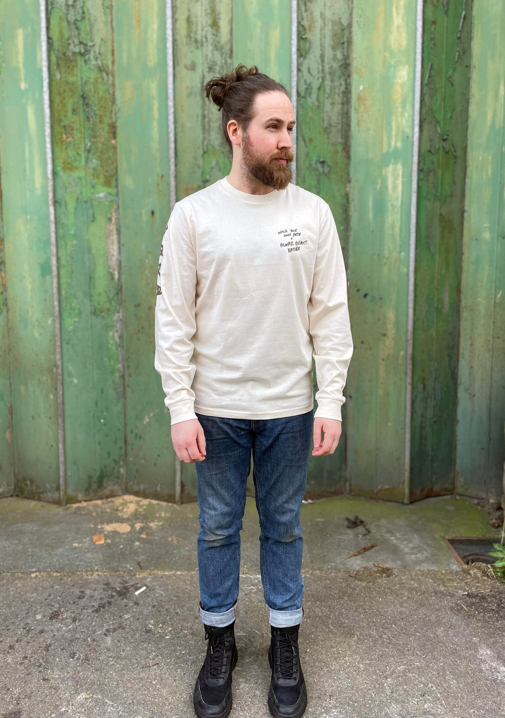 Otso Hobo Code Organic Cotton Long Sleeve - Raw & Rooted image 2