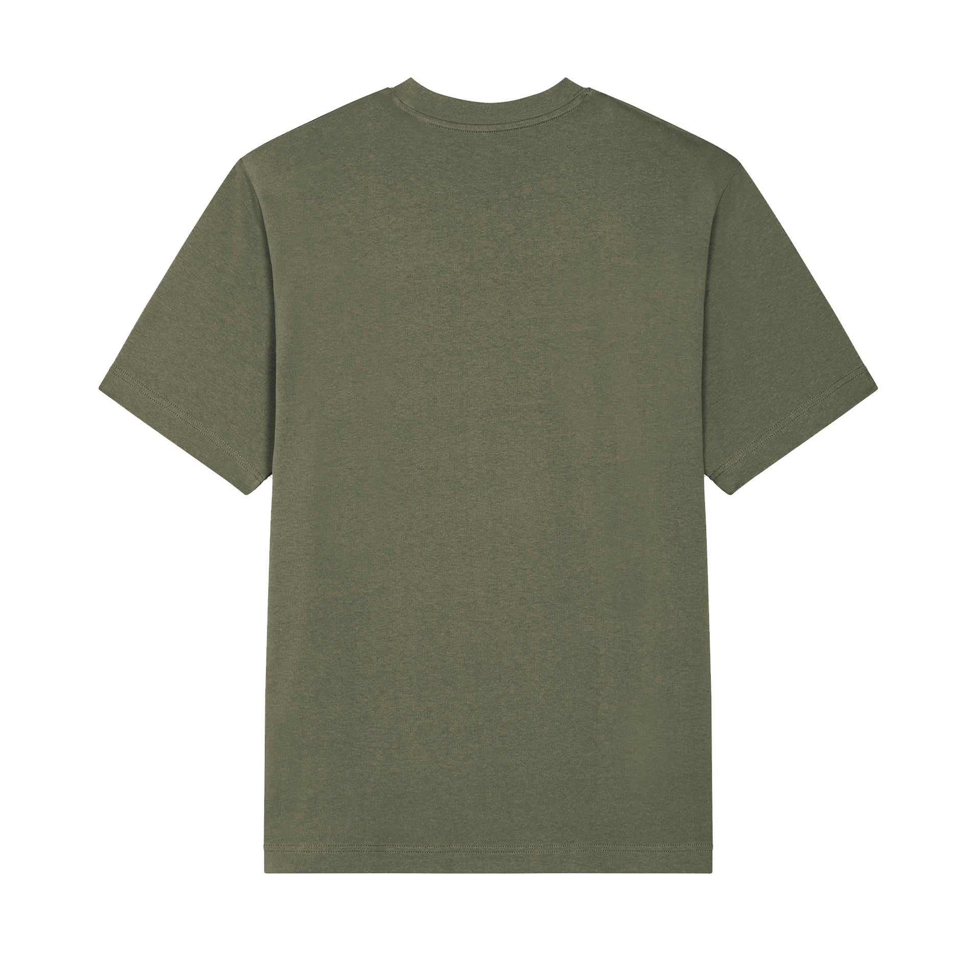 Relax Fit Organic Cotton Khaki T-Shirt image 1