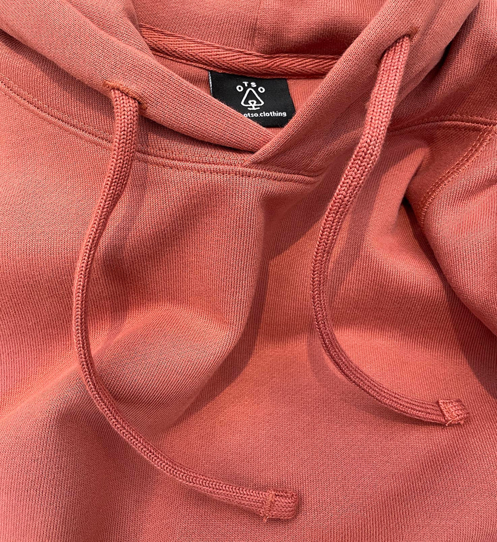 Rust Organic Cotton Relax Fit Hoody image 5